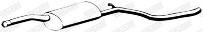 Centre Muffler WALKER 09435