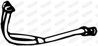 Exhaust Pipe WALKER 09439