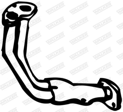 Exhaust Pipe WALKER 09456