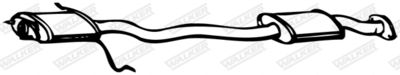 Centre Muffler WALKER 09457