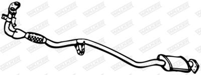 Front Muffler WALKER 09472
