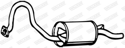 Rear Muffler WALKER 09474