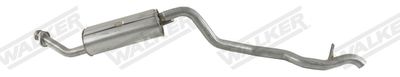 Rear Muffler WALKER 09558