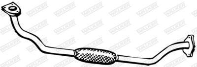 Exhaust Pipe WALKER 09566
