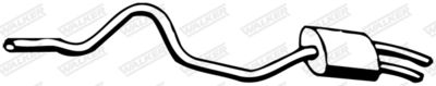 Rear Muffler WALKER 09611