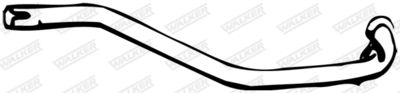Exhaust Pipe WALKER 09644