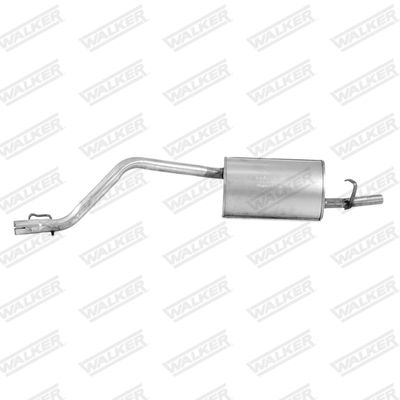 Rear Muffler WALKER 09660