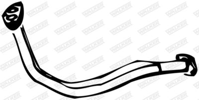 Exhaust Pipe WALKER 09661