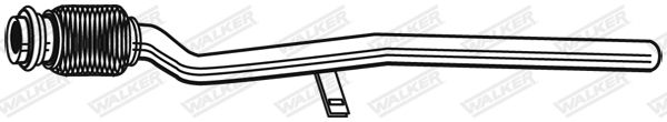 WALKER 09947 Exhaust Pipe