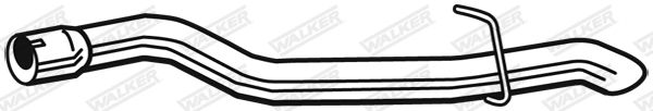 WALKER 10364 Exhaust Pipe