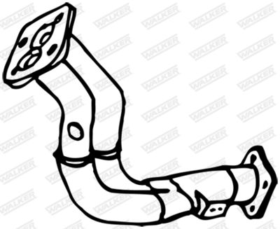 Exhaust Pipe WALKER 10365