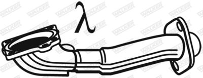 Exhaust Pipe WALKER 10432