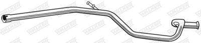 Exhaust Pipe WALKER 10490