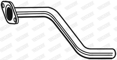 Exhaust Pipe WALKER 10541