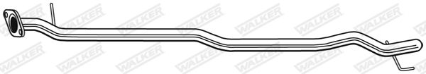 WALKER 10622 Exhaust Pipe