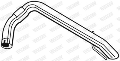 Exhaust Pipe WALKER 10661
