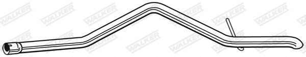 WALKER 10667 Exhaust Pipe