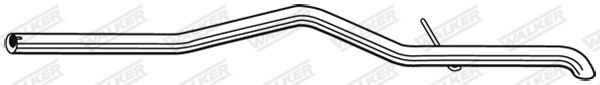 WALKER 10674 Exhaust Pipe