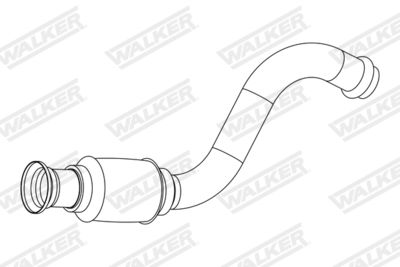 Exhaust Pipe WALKER 10852