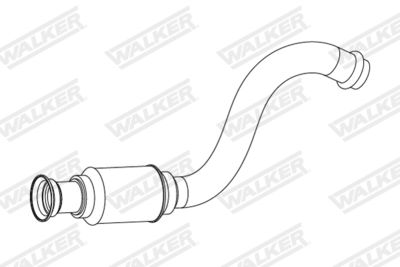 Exhaust Pipe WALKER 10853