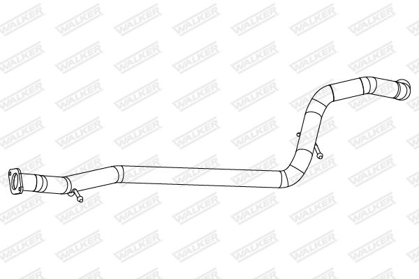 WALKER 10860 Exhaust Pipe
