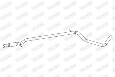 Exhaust Pipe WALKER 10861