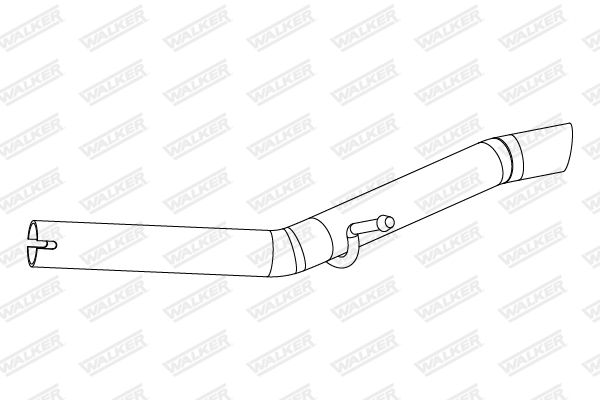 WALKER 10873 Exhaust Pipe