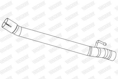 Exhaust Pipe WALKER 10874