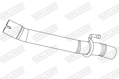 Exhaust Pipe WALKER 10875