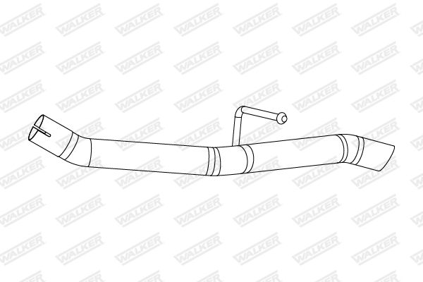 WALKER 10877 Exhaust Pipe