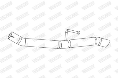 Exhaust Pipe WALKER 10877