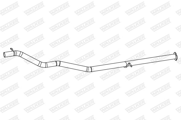 WALKER 10881 Exhaust Pipe