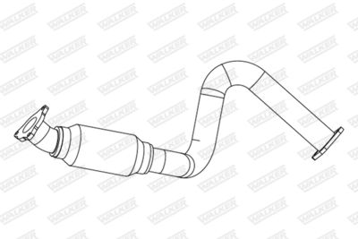 Exhaust Pipe WALKER 10886