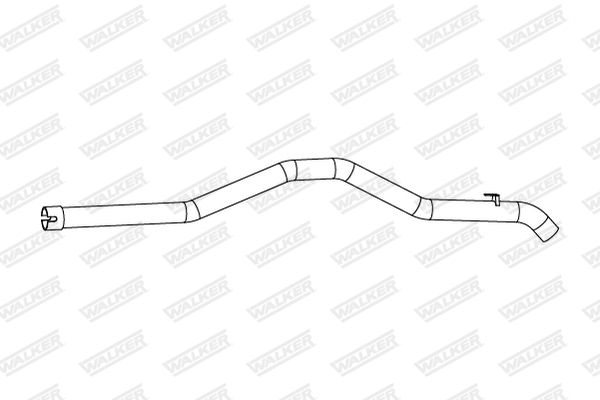 WALKER 10905 Exhaust Pipe