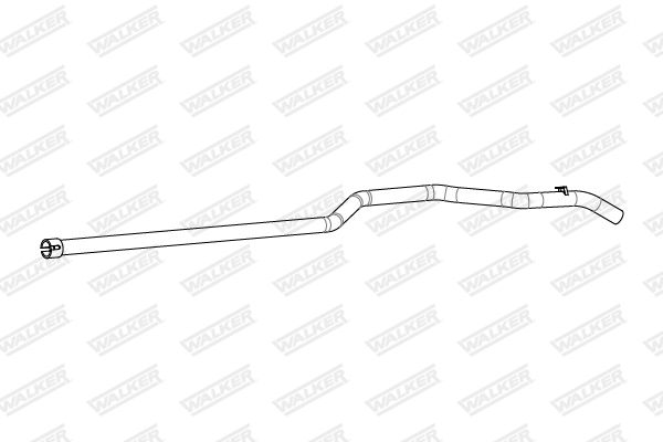 WALKER 10909 Exhaust Pipe