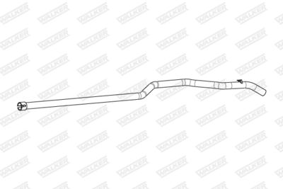 Exhaust Pipe WALKER 10909