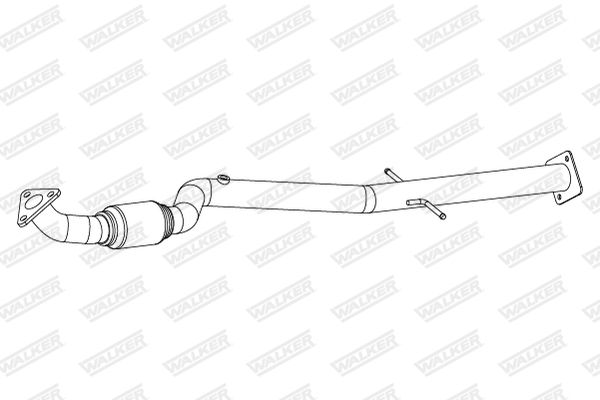 WALKER 10911 Exhaust Pipe