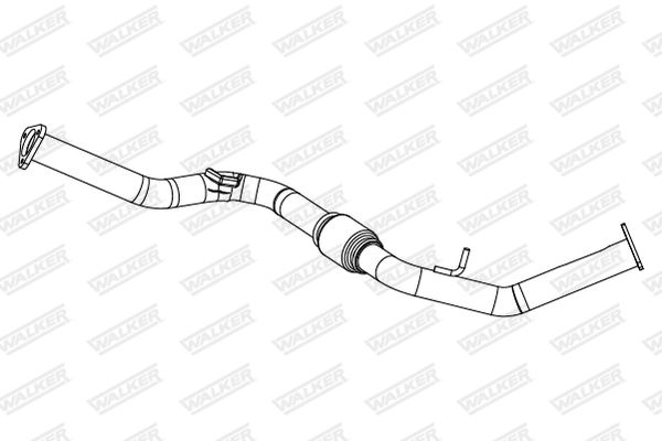 WALKER 10912 Exhaust Pipe
