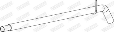 Exhaust Pipe WALKER 10913