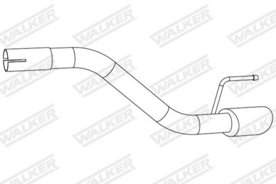 Exhaust Pipe WALKER 10924
