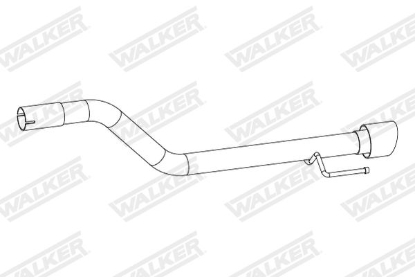 WALKER 10925 Exhaust Pipe