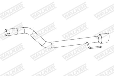 Exhaust Pipe WALKER 10925