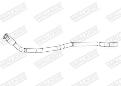 Exhaust Pipe WALKER 10929