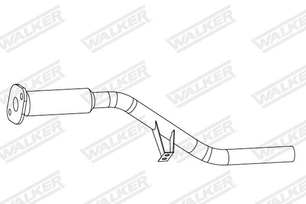 WALKER 10934 Exhaust Pipe