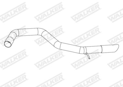 Exhaust Pipe WALKER 10945