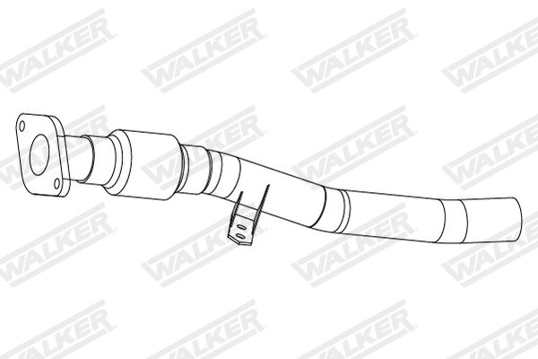 WALKER 10951 Corrugated Pipe, exhaust system