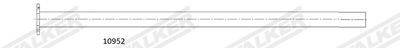 Exhaust Pipe WALKER 10952