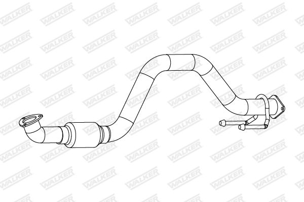 WALKER 10960 Exhaust Pipe