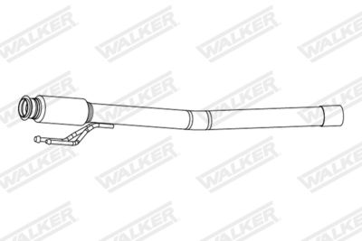 Exhaust Pipe WALKER 10983