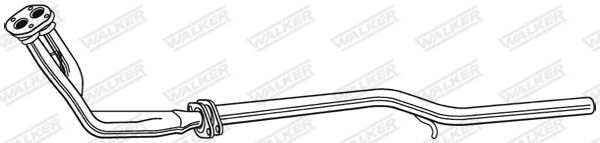 WALKER 12026 Exhaust Pipe